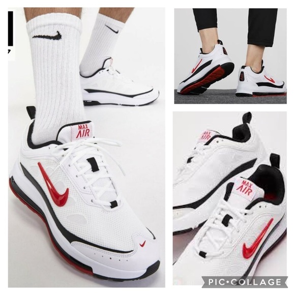 Nike Air Max AP 'White University Red’ Men’s Sneakers Shoes size 11.5 - Picture 2 of 15